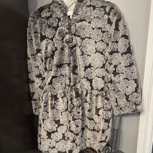 Black and Gray Classic Pea Coat